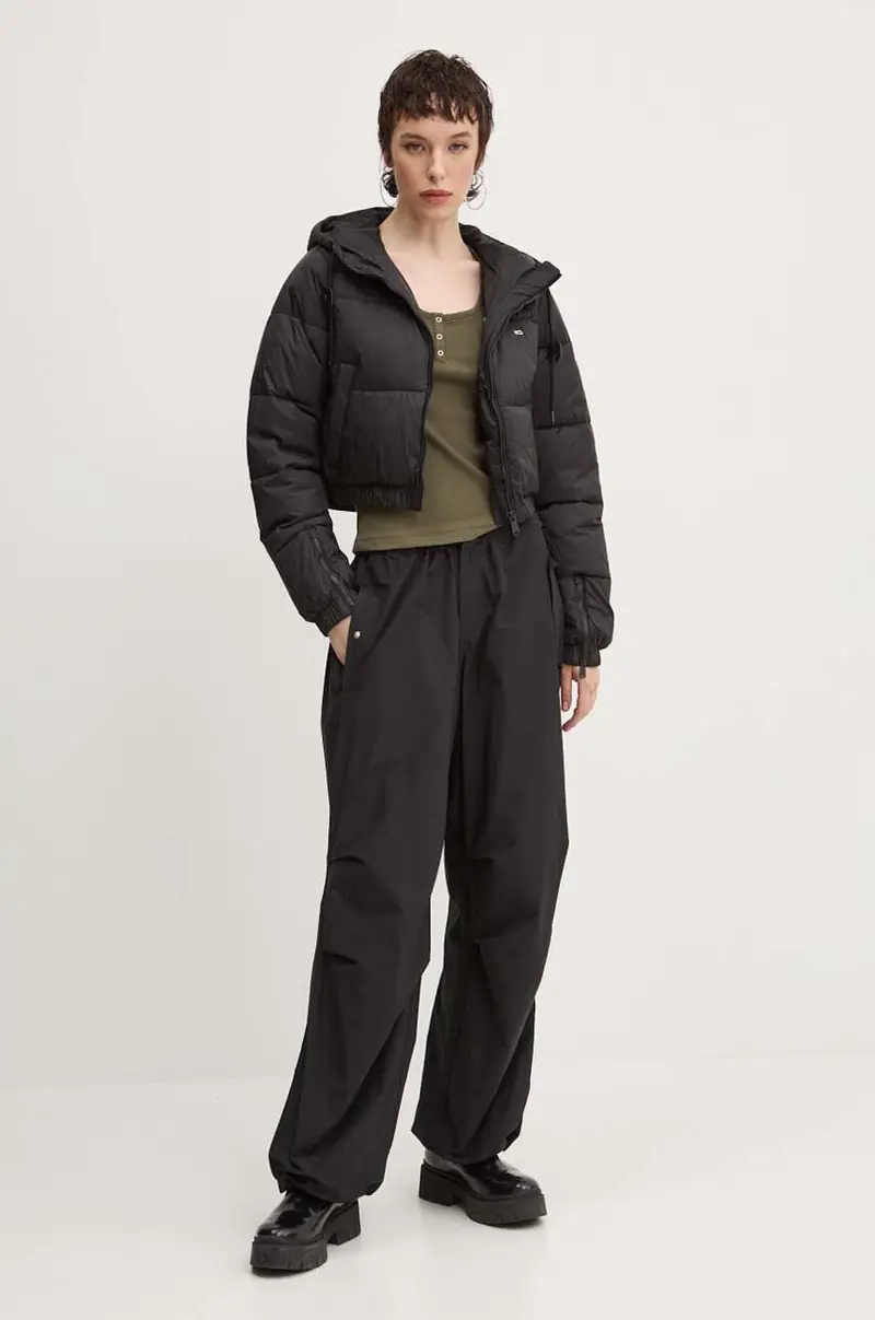 giacca donna colore nero DW0DW18313 miniatura 2