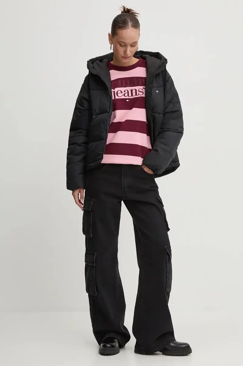 giacca donna colore nero DW0DW18841 miniatura 2