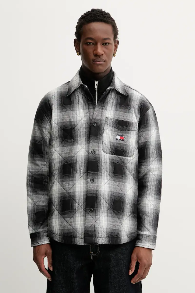 giacca in cotone colore nero DM0DM22014