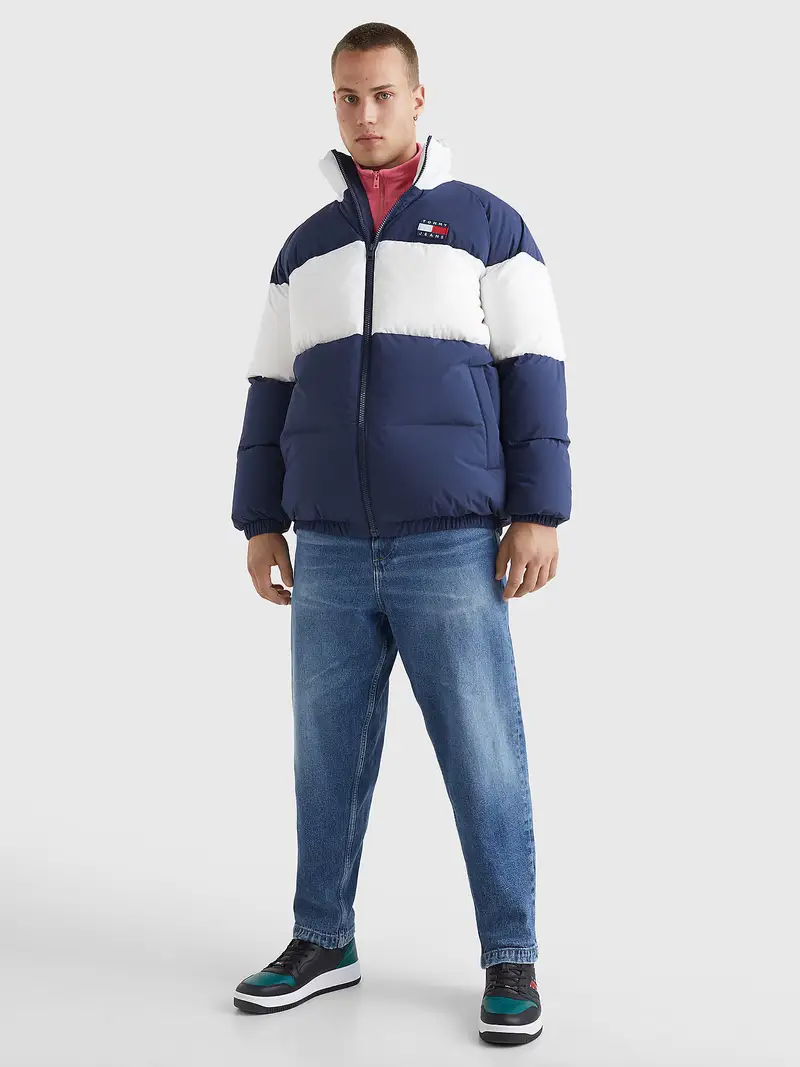 Giacca invernale 'Authentic' navy / rosso scuro / bianco miniatura 3