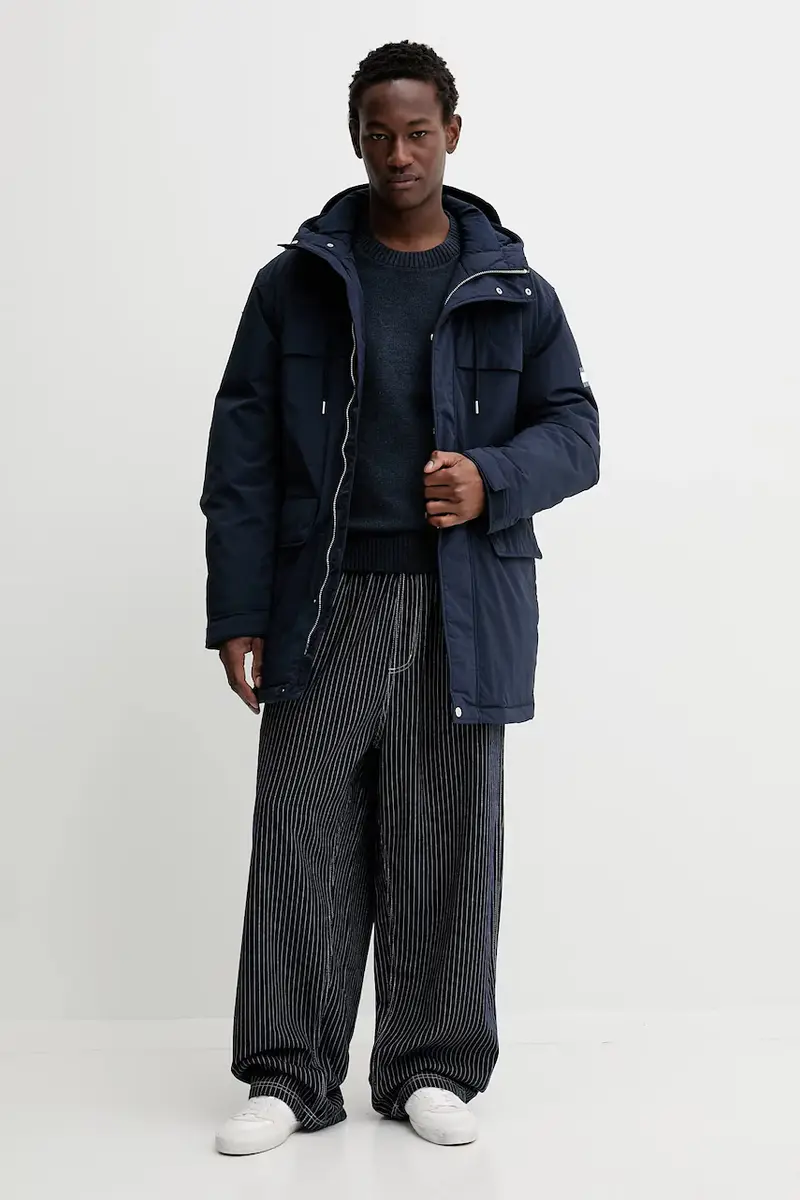 giacca parka colore blu navy DM0DM22251 miniatura 2