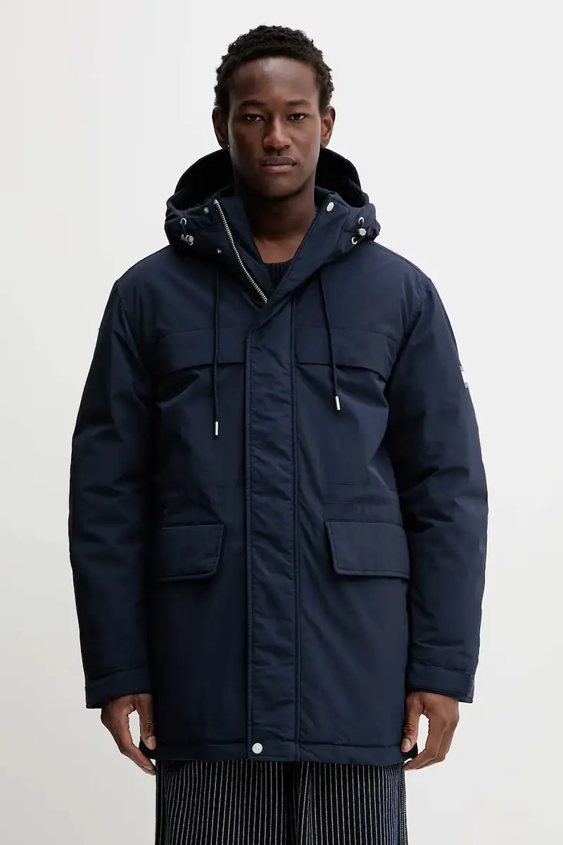 giacca parka colore blu navy DM0DM22251