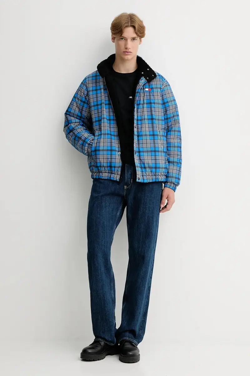 giacca reversibile colore blu DM0DM22064 miniatura 3