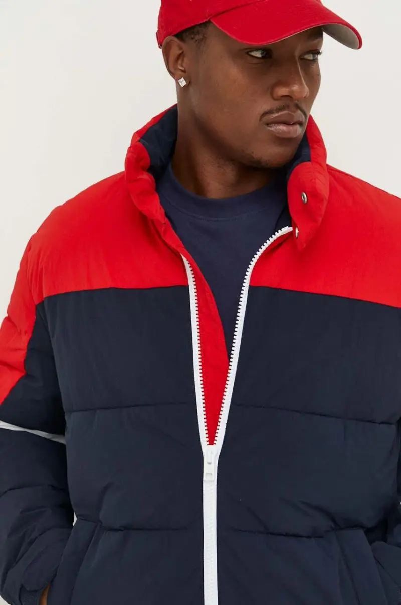 giacca uomo Blu navy miniatura 5