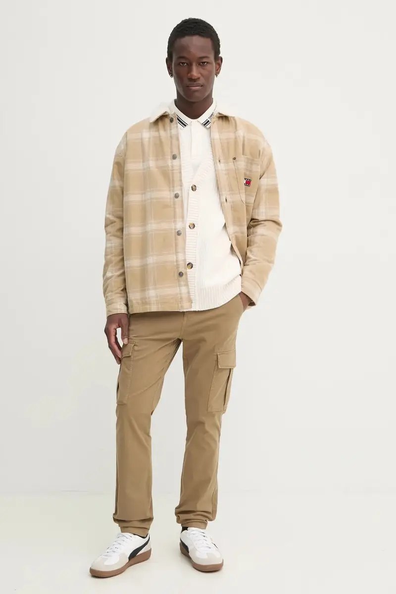 giacca uomo colore beige DM0DM20241 miniatura 3