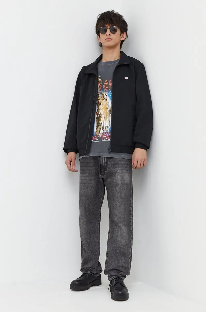 giacca uomo colore nero miniatura 2