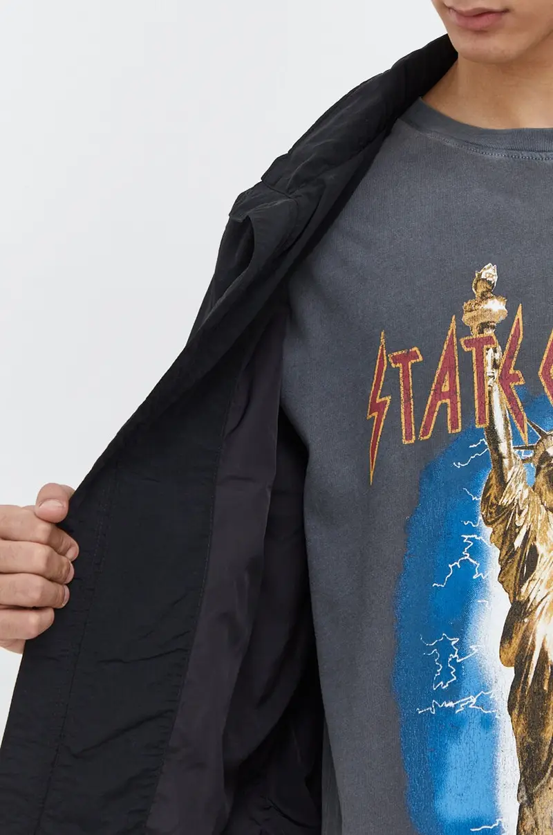 giacca uomo colore nero miniatura 5