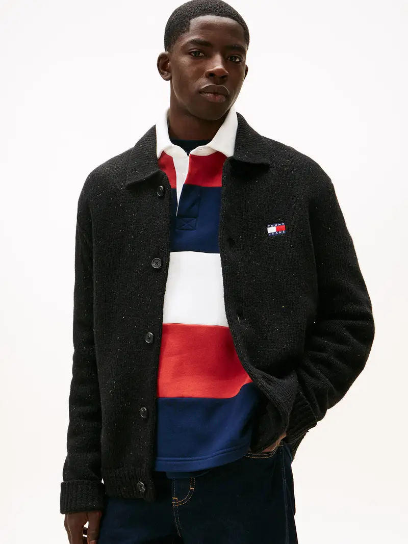 Giacchetta navy / rosso / nero / bianco miniatura 2