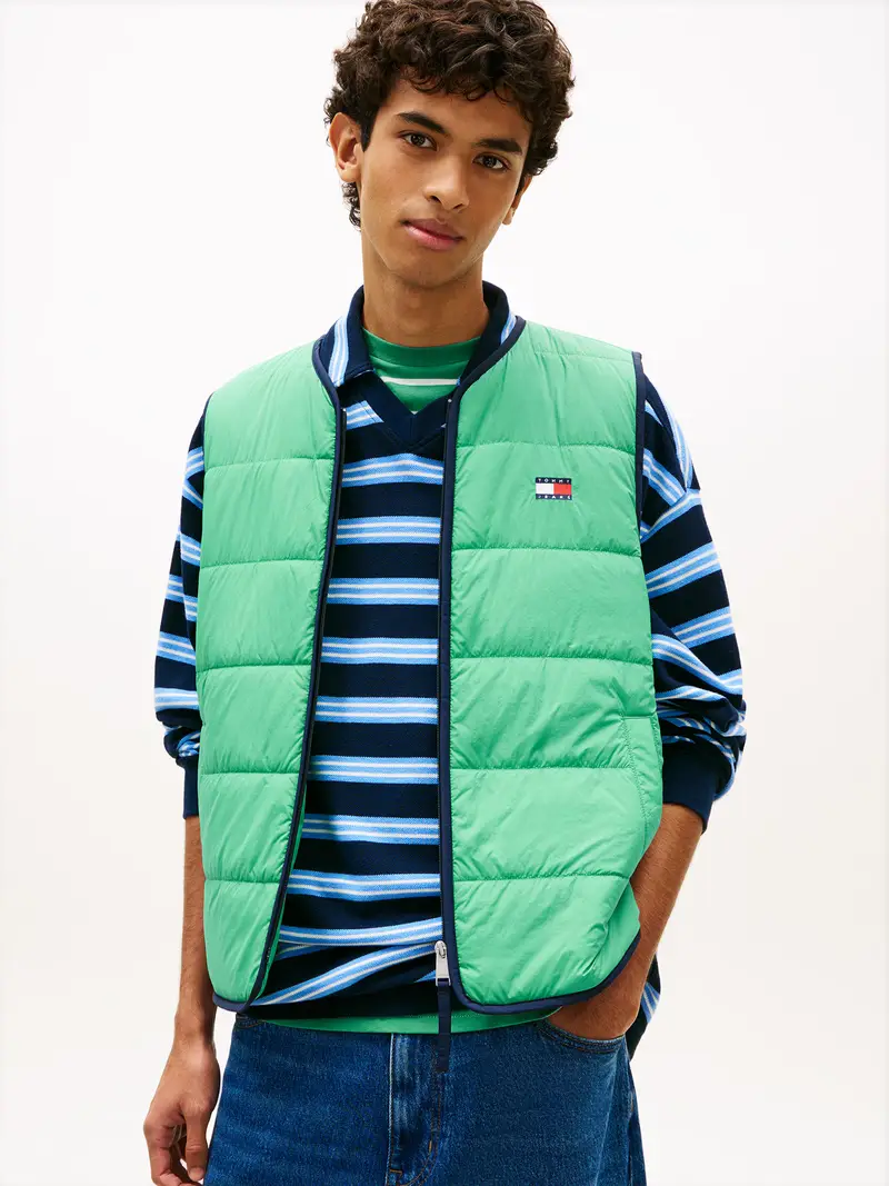 Gilet HERITAGE navy / lime / rosso / bianco miniatura 2