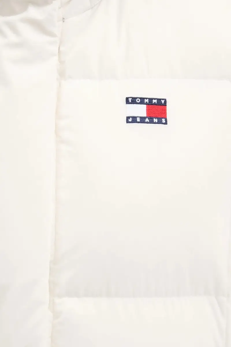 gilet in piuma colore beige DW0DW21627 miniatura 5