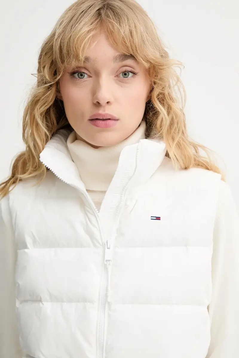 gilet in piuma colore bianco DW0DW21622 miniatura 4
