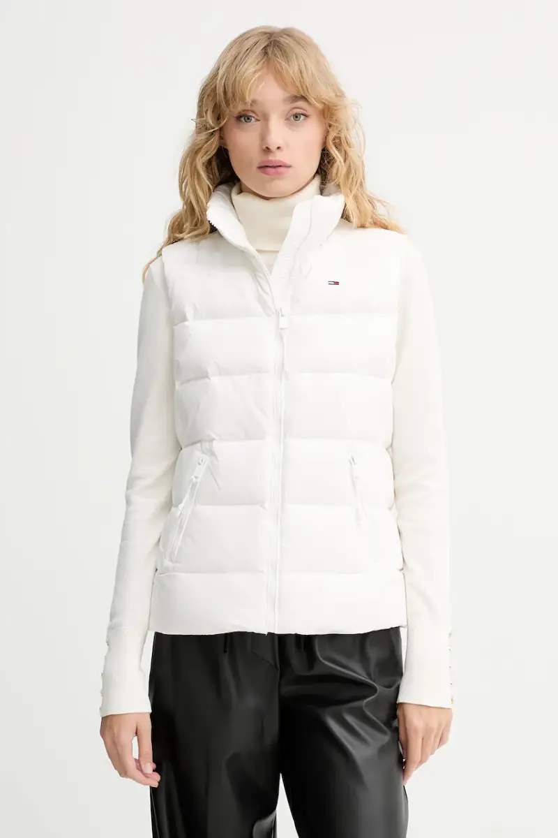 gilet in piuma colore bianco DW0DW21622