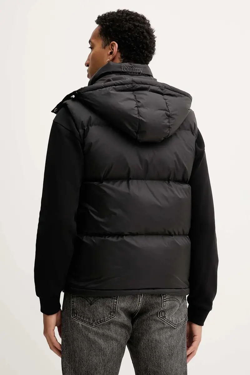 gilet in piuma colore nero DM0DM22068 miniatura 3