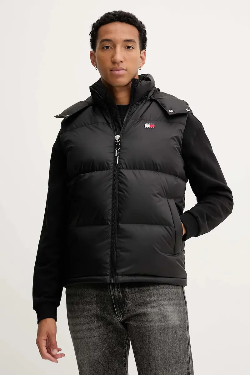 gilet in piuma colore nero DM0DM22068