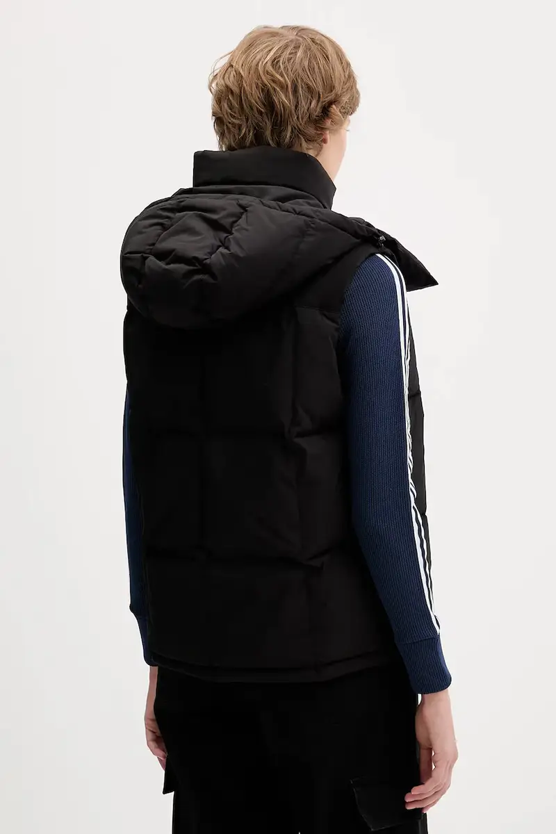 gilet in piuma colore nero DW0DW21627 miniatura 3