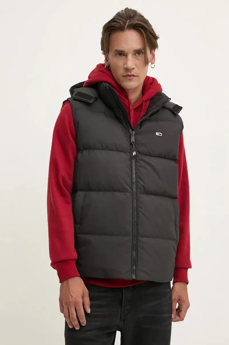 Tommy Jeans Gilet Uomo Nero 3626191