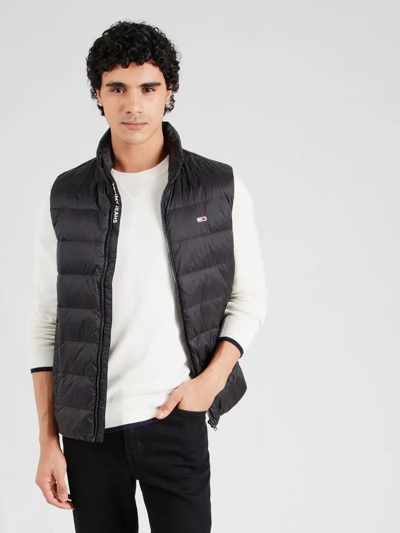 Tommy Jeans Gilet Nero 3791358 miniatura 2