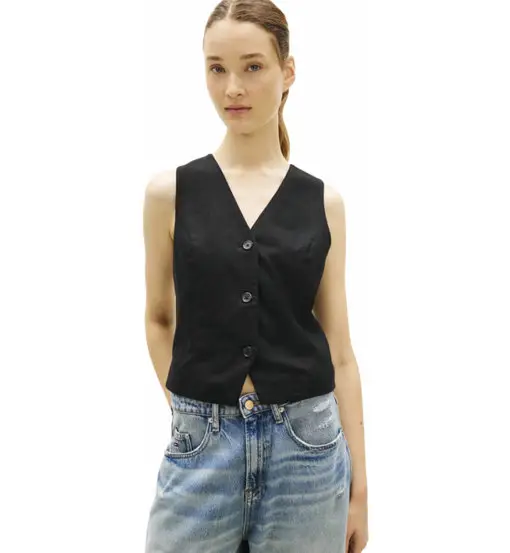 Gilet W - donna Black