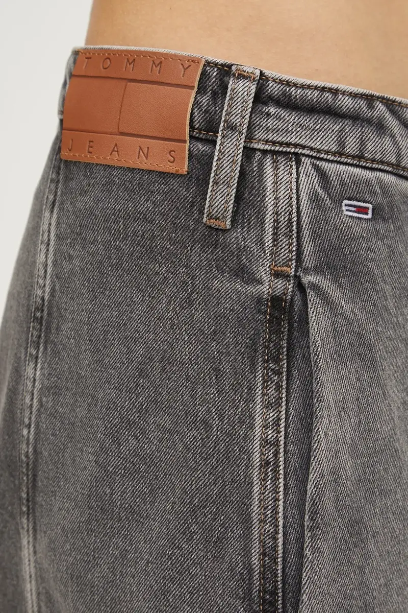 gonna di jeans colore grigio DW0DW19799 miniatura 5