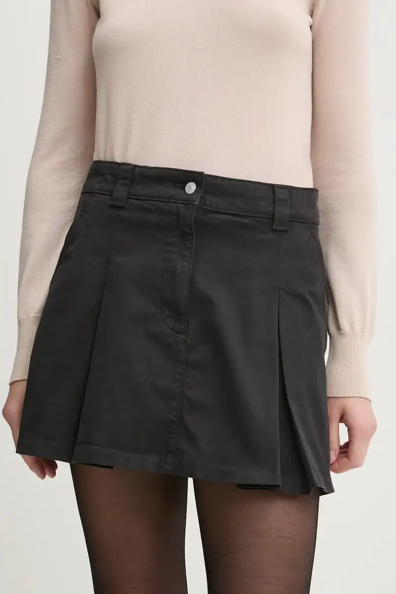 gonna di jeans colore nero DW0DW19366