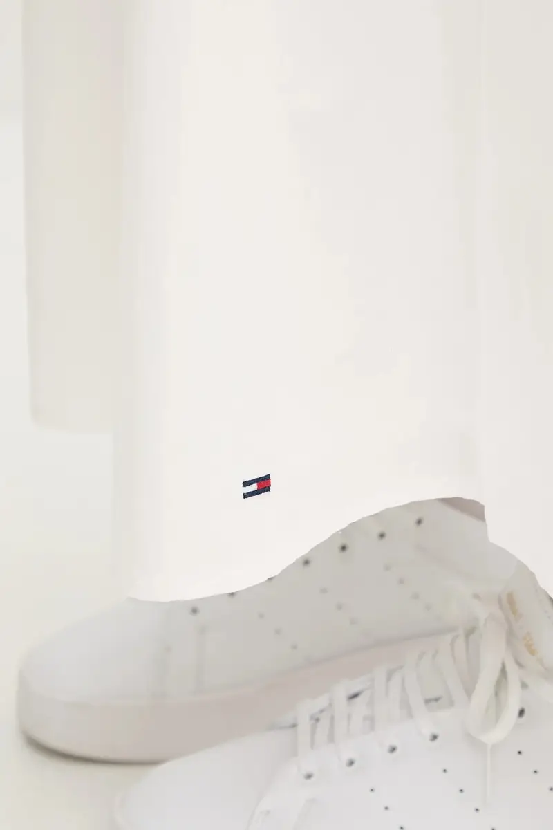 gonna in cotone colore bianco DW0DW20980 miniatura 4