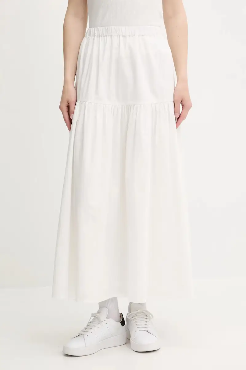 gonna in cotone colore bianco DW0DW20980