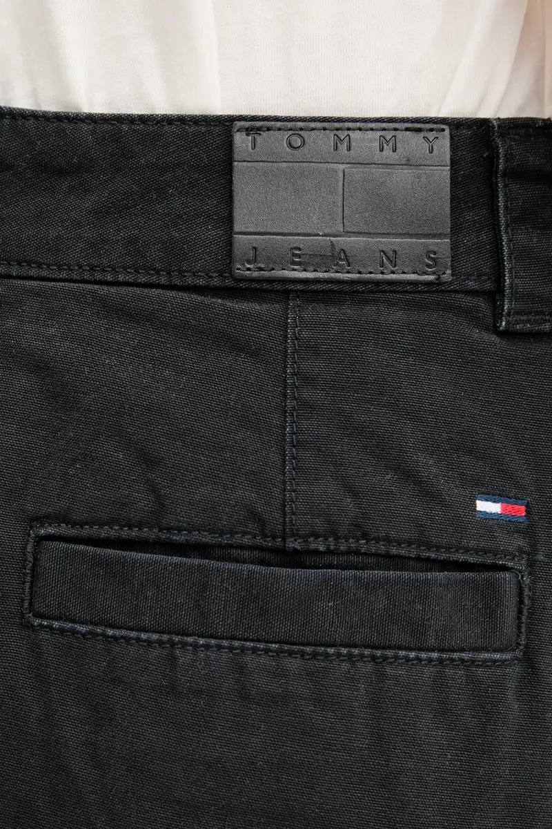 gonna in cotone colore nero DW0DW21137 miniatura 4