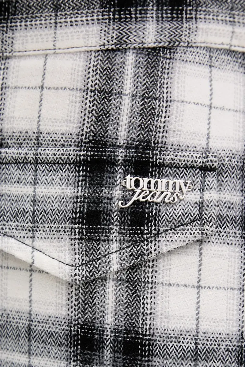 gonna in cotone colore nero DW0DW21461 miniatura 5