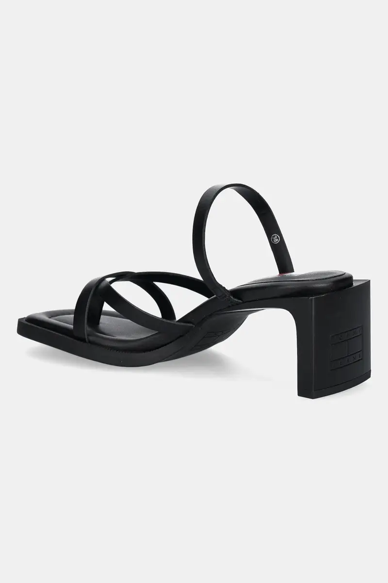 infradito in pelle THE SOHO SANDAL donna colore nero EN0EN02781 miniatura 3