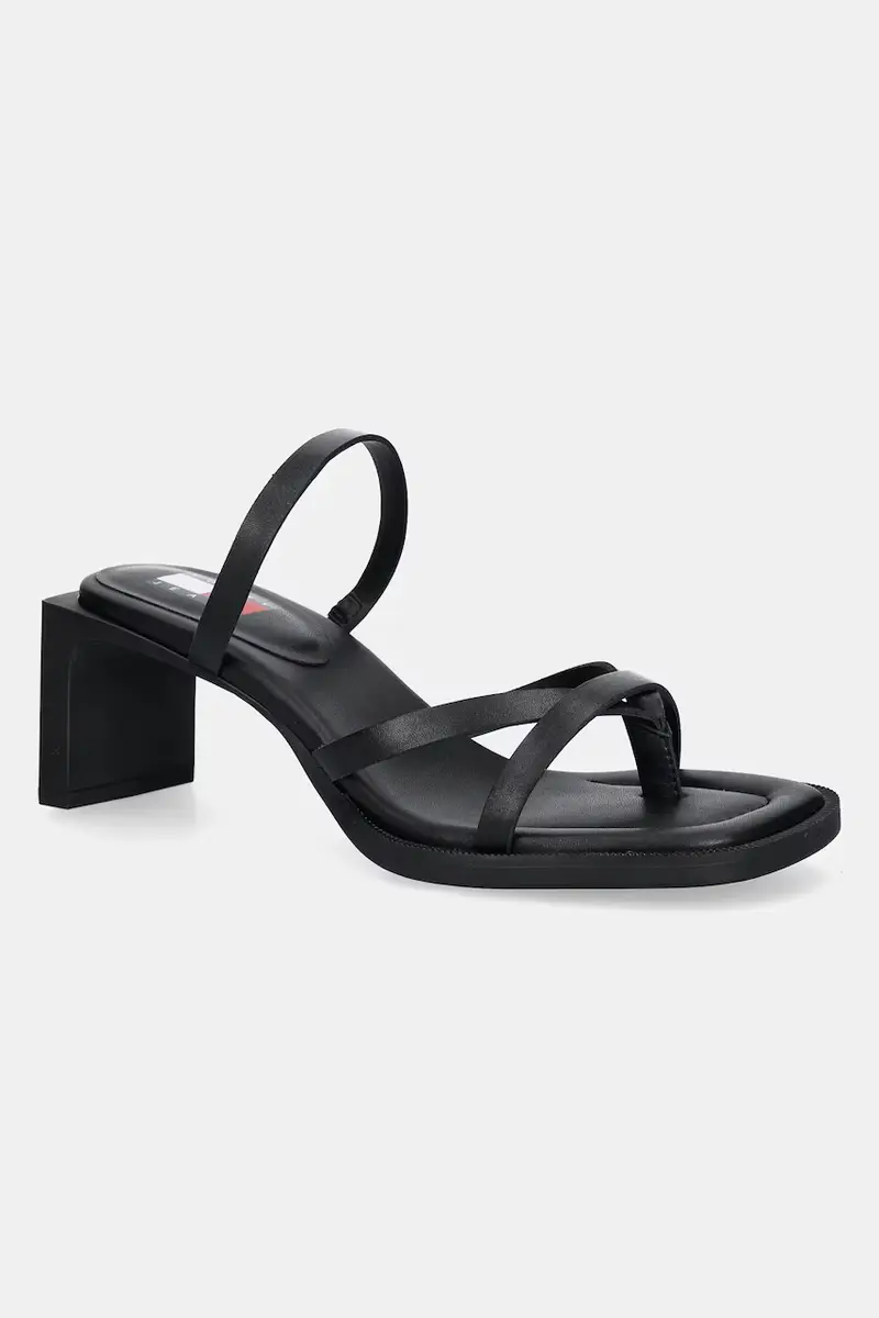 infradito in pelle THE SOHO SANDAL donna colore nero EN0EN02781