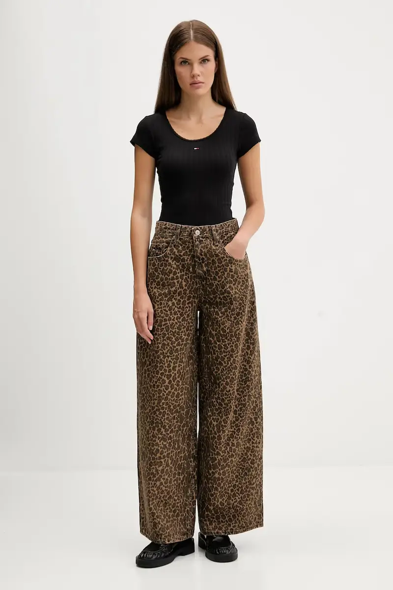 Tommy Jeans Jeans Donna Marrone 3620140 miniatura 2