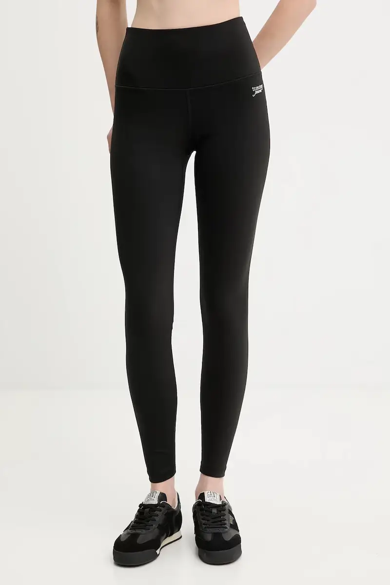 Tommy Jeans Leggings Donna Nero 3777962