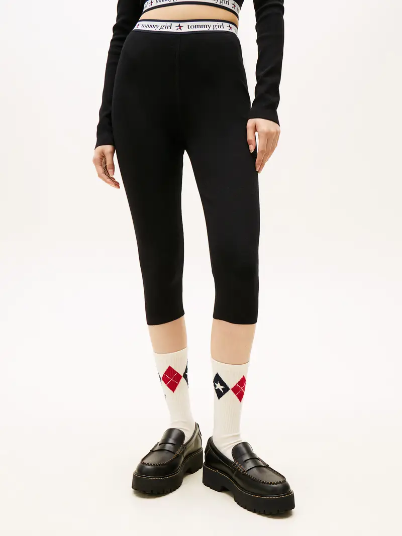 Tommy Jeans Leggings Bianco 3198783 miniatura 2