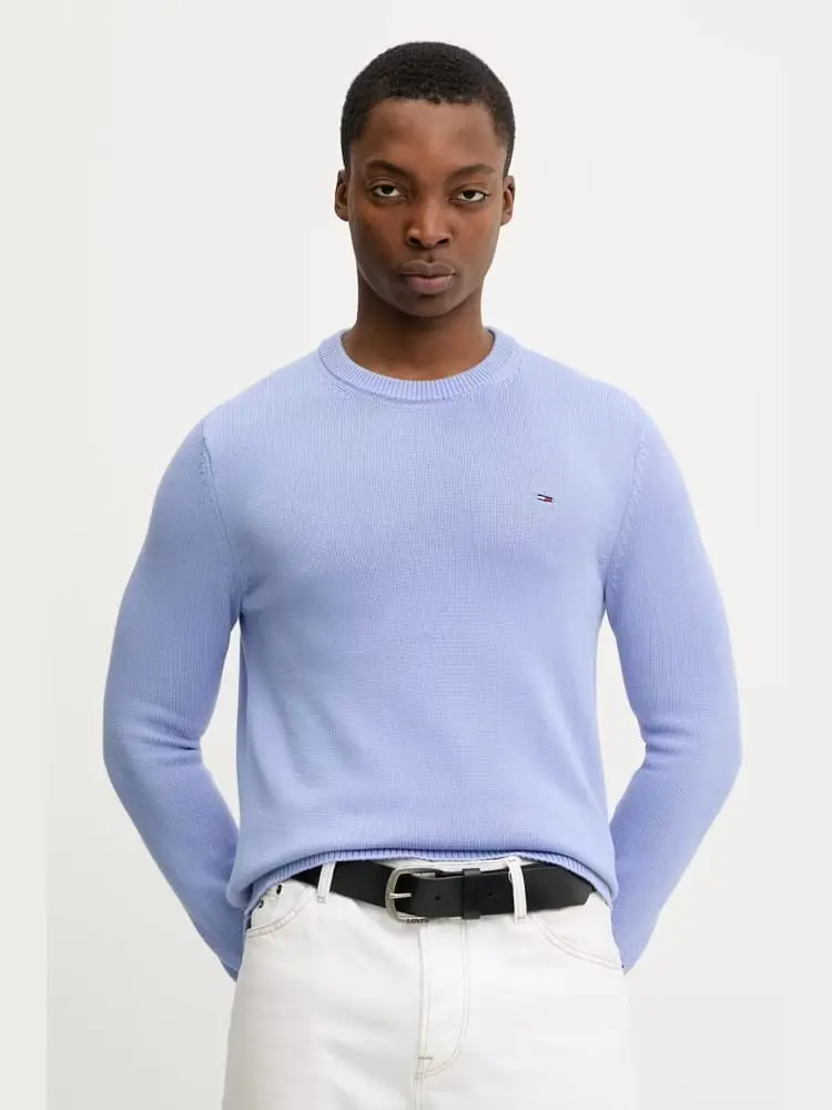 maglia celeste uomo mini logo