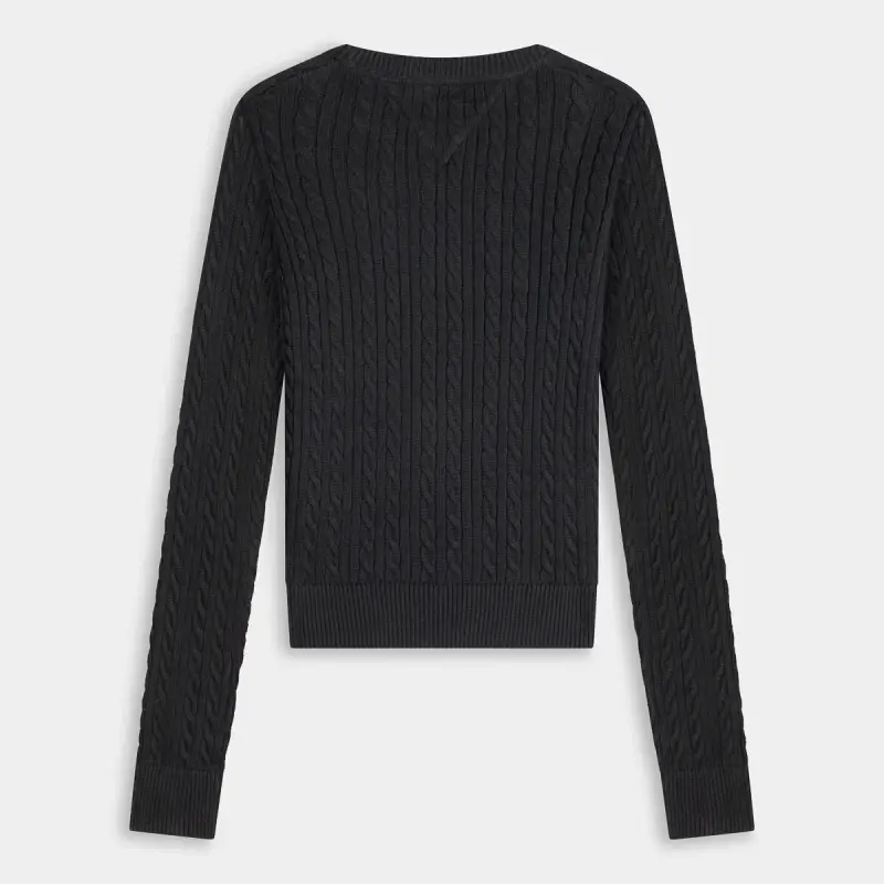 Tommy Jeans Felpe Donna Nero 4060097 miniatura 2