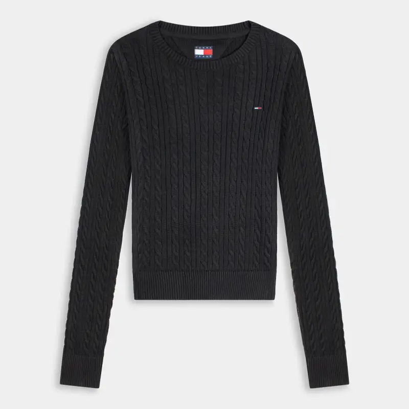 Tommy Jeans Felpe Donna Nero 4060097