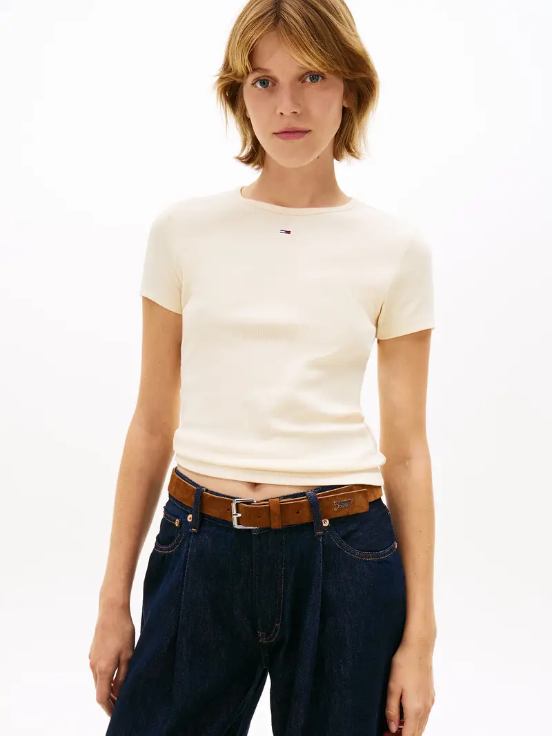 Maglietta ESSENTIAL beige miniatura 2