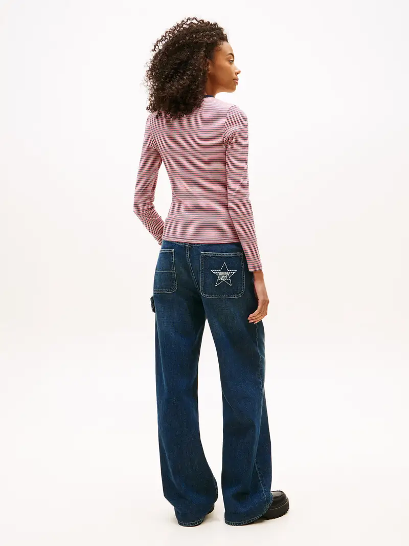 Maglietta 'Essential' navy / rosso / bianco miniatura 3