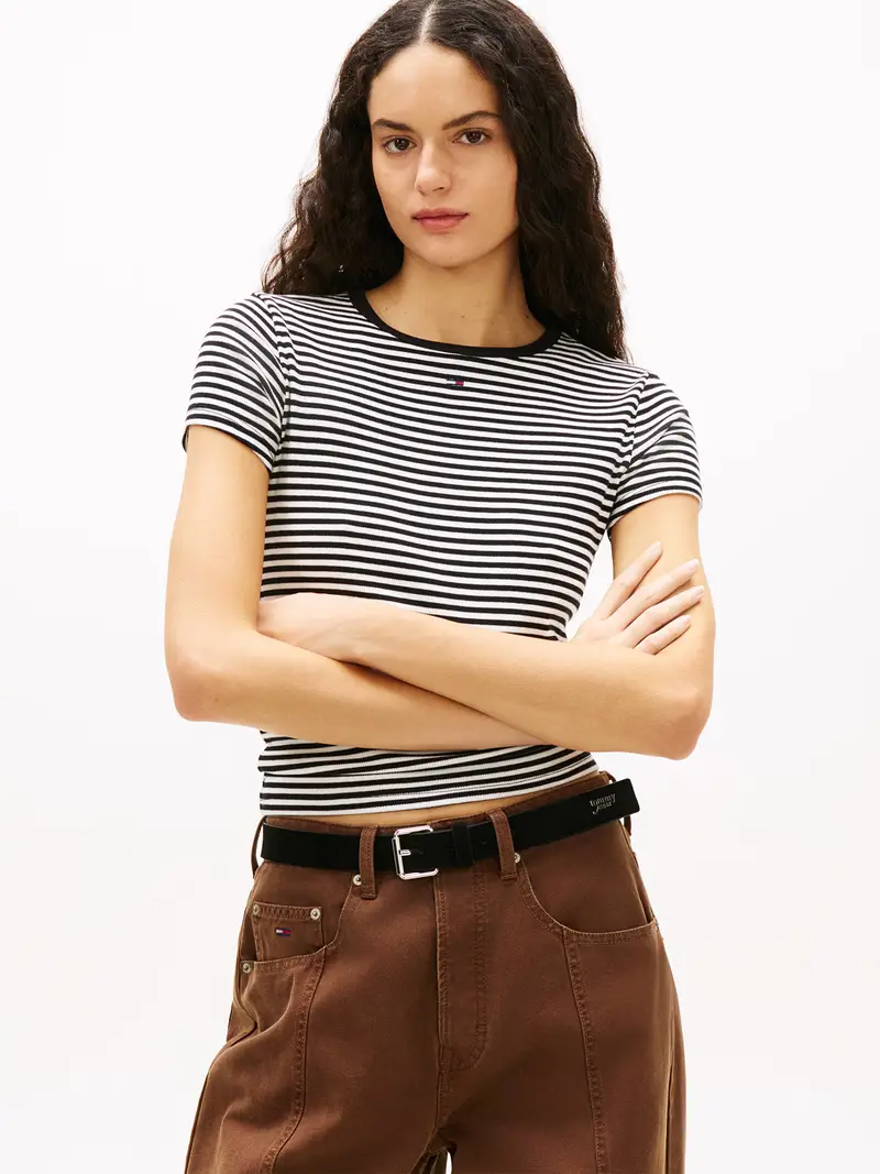 Maglietta ESSENTIAL nero / bianco miniatura 2