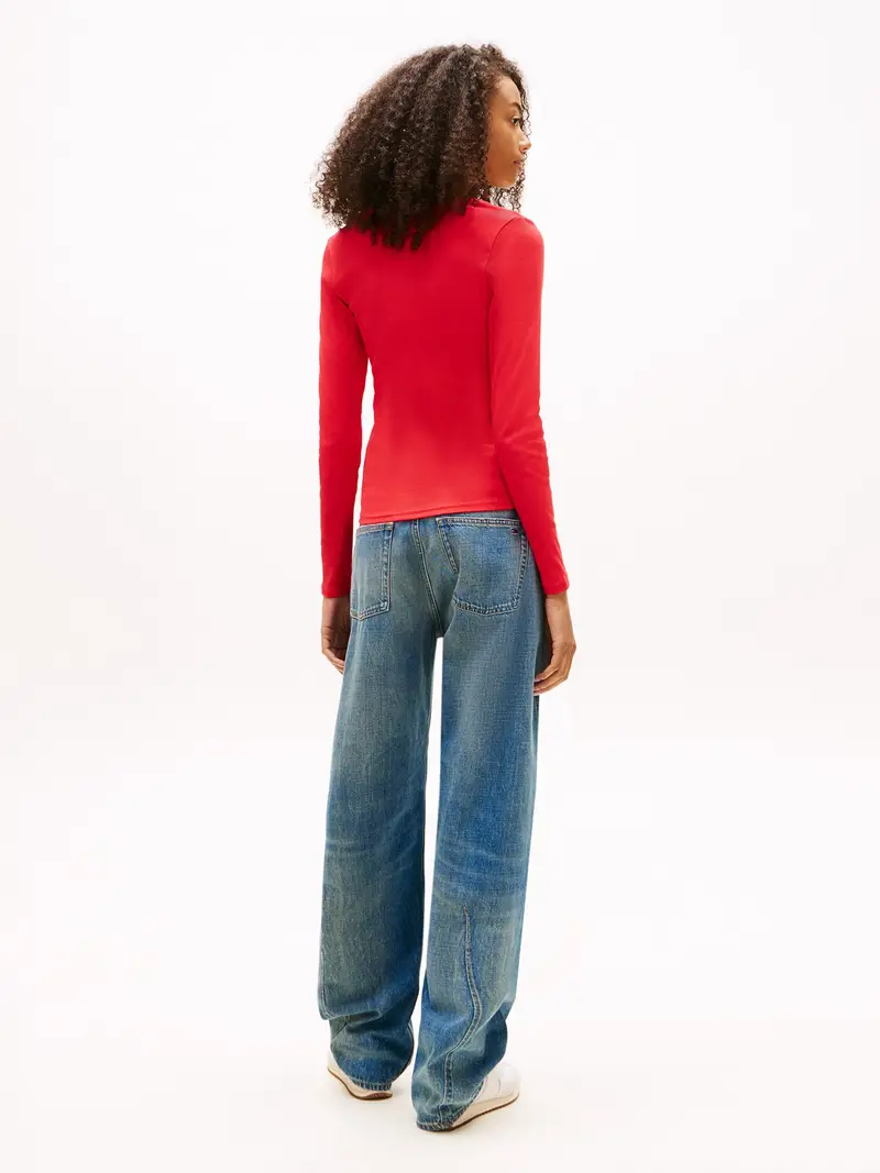 Maglietta ESSENTIAL rosso chiaro miniatura 3