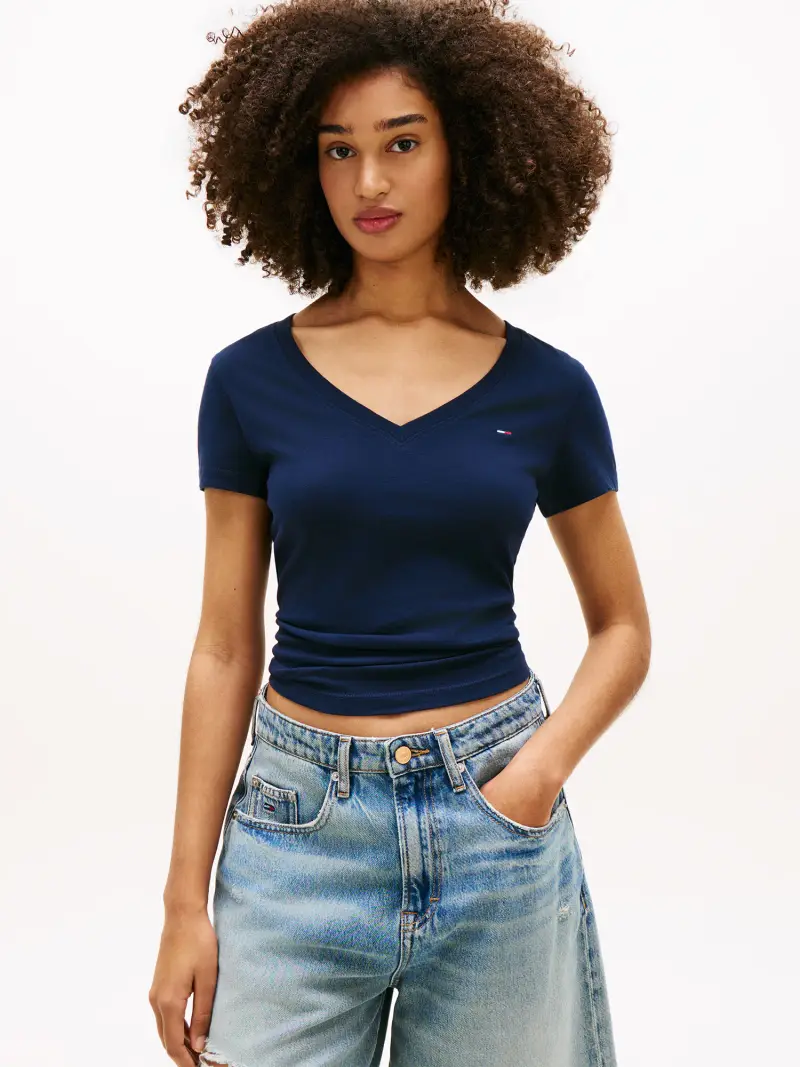 Maglietta navy / nero / bianco miniatura 2