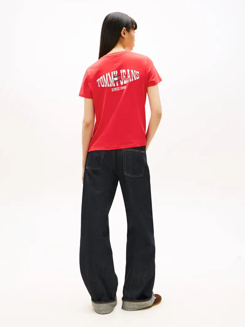 Maglietta navy / rosso / rosso neon / bianco miniatura 3