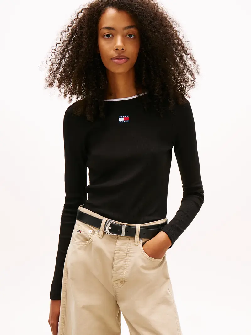 Maglietta nero / bianco miniatura 2