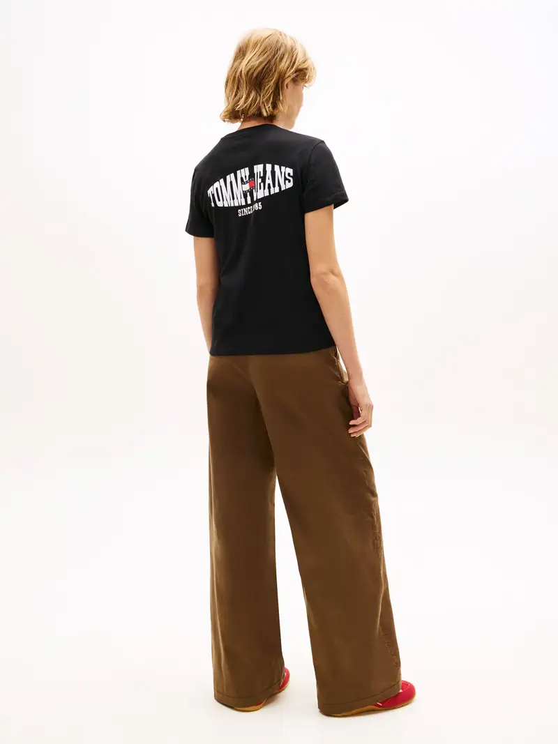 Maglietta rosso / nero / bianco miniatura 3