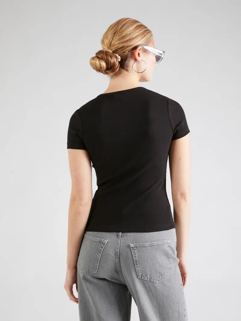 Maglietta rosso / nero / bianco miniatura 3