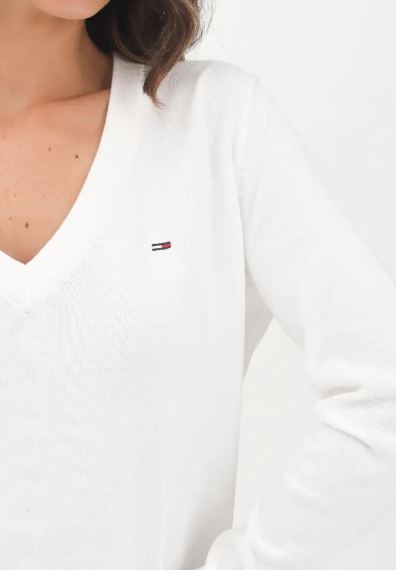 Tommy Jeans Jeans Donna Bianco 4082734 miniatura 3