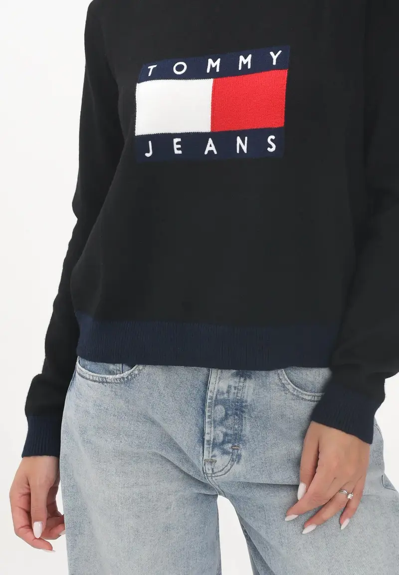 Tommy Jeans Jeans Donna Nero 921995 miniatura 2