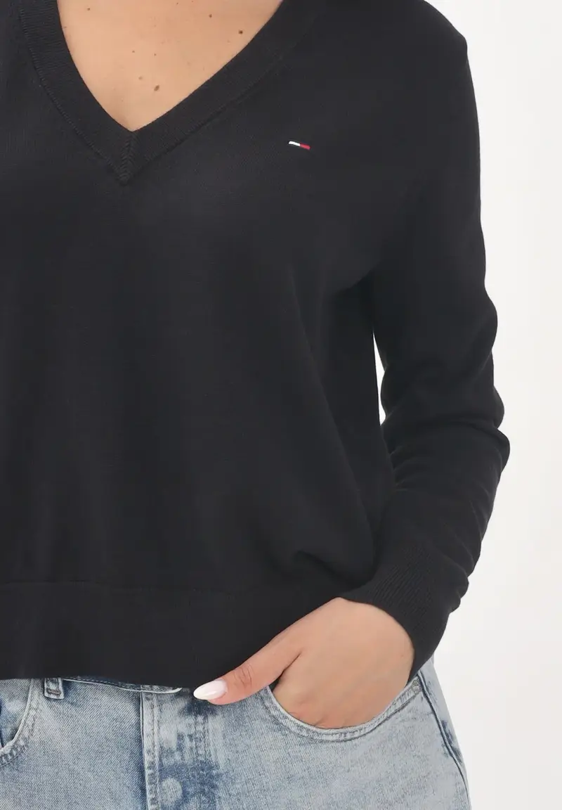 Tommy Jeans Jeans Donna Nero 922051 miniatura 2