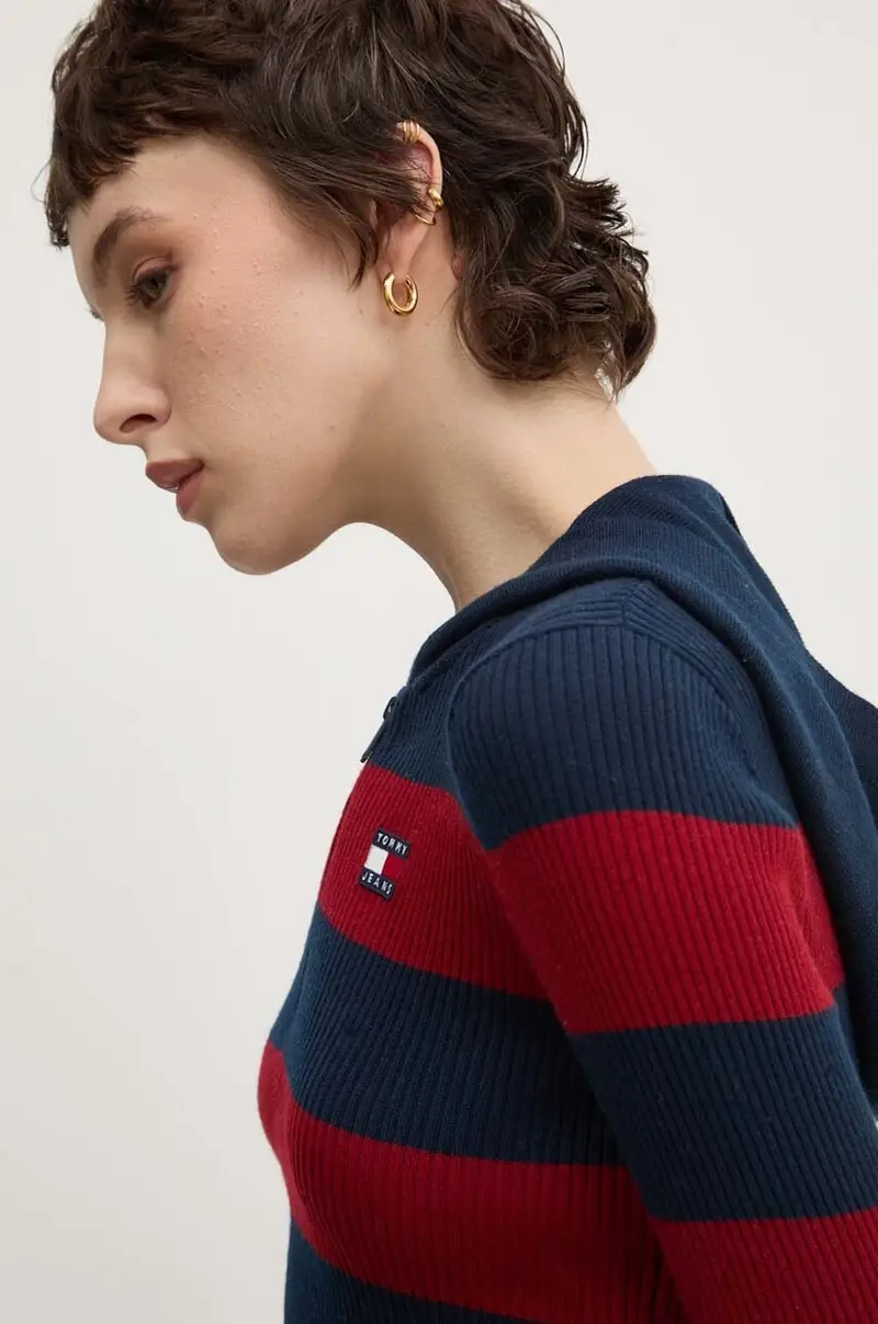 maglione Blu navy miniatura 4