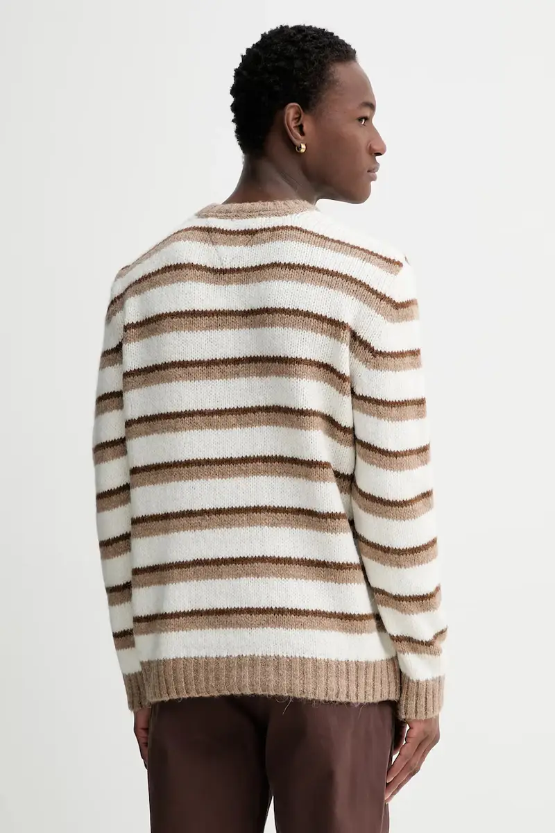 maglione con alpaca Beige miniatura 3